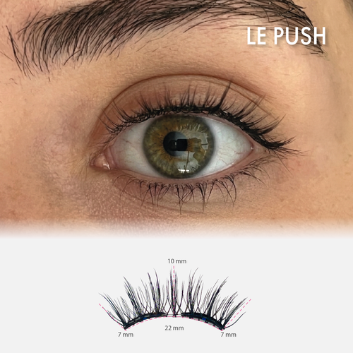 Mega Natural — Pestañas Magnéticas Ultra Naturales | Le Push

