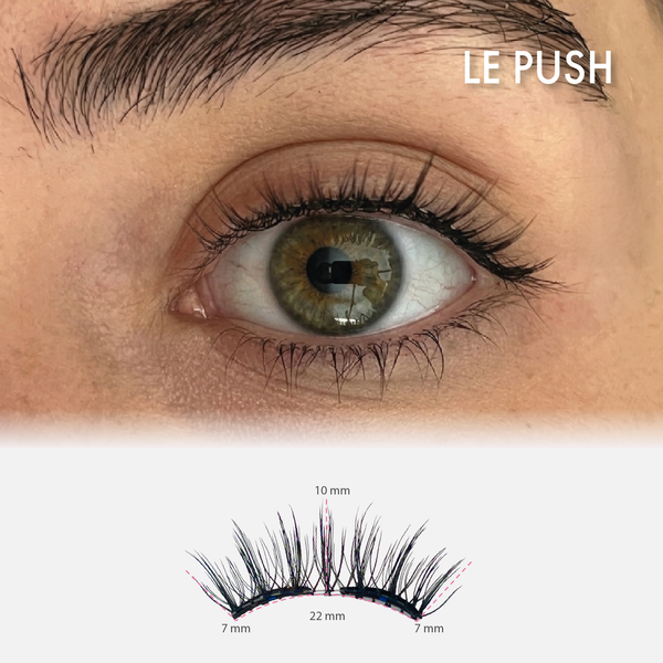 Mega Natural — Pestañas Magnéticas Ultra Naturales | Le Push

